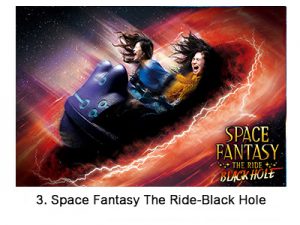 3.Space Fantasy The Ride Black Hole