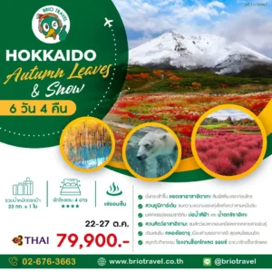 HOKKAIDO AUTUMN LEAVES & SNOW